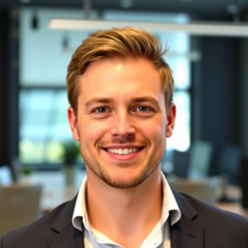 Portrait of Benjamin Carter, Lead Web Developer at Luminary Design Studio.