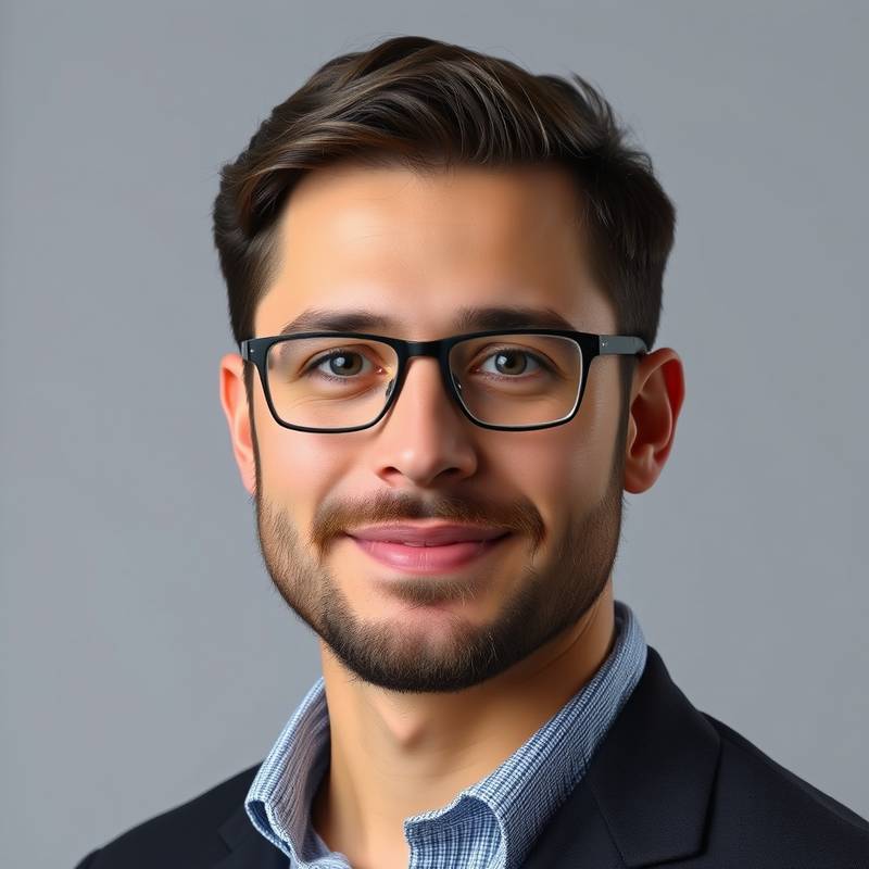 Portrait of Finn Garcia, Content Strategist at Luminary Design Studio.